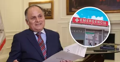 Contralor C�sar Aguilar es internado de emergencia tras sufrir descompensaci�n e