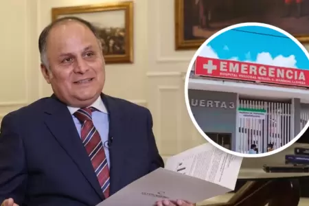 Contralor C�sar Aguilar es internado de emergencia tras sufrir descompensaci�n e