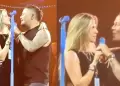 Alejandro Sanz y Stephanie Cayo protagonizan emotivo momento en concierto del cantante en Las Vegas