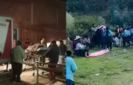 Cusco: Al menos cinco fallecidos y m�s de 20 heridos deja ca�da de un cami�n al abismo en Paucartambo