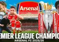 �Arsenal campe�n de la Premier League!: Los 'Gunners' rompen la sequ�a de 22 a�os