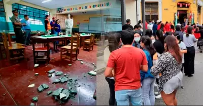El fuerte sismo estremeci� a muchos.