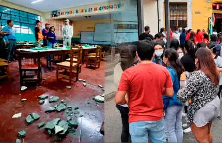 El fuerte sismo estremeci� a muchos.