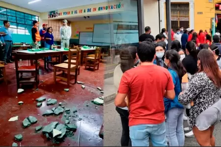 El fuerte sismo estremeci� a muchos.