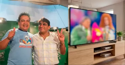 Los c�micos trajeron a sus divertidos personajes.