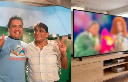 Los c�micos trajeron a sus divertidos personajes.