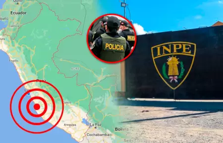 Polic�a sufri� lesi�n durante el temblor que sacudi� la regi�n.