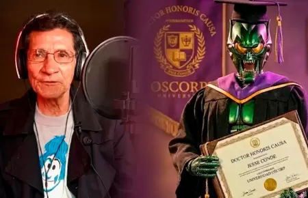 El reconocido actor fue premiado por su labor.