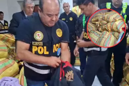 Incautan ropa falsificada por un valor de 9 millones en Polvos Azules