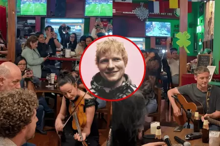 Banda de Ed Sheeran sorprende al interpretar 'Cari�ito'