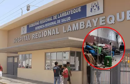 Hospital Regional de Lambayeque sufre colapso