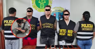 Capturan banda criminal 'Los Lobos del Per� en SMP