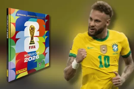 Neymar Jr. aparecer� en el �lbum del Mundial 2026
