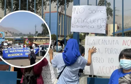 Alumnos de La Cantuta toman residencia universitaria denunciando su uso indebido