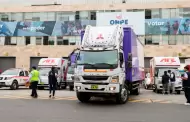 ONPE inicia traslado de material electoral para las elecciones primarias vía delegados de los comicios regionales y municipales