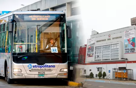 Mininter se suma a lo comunicado por la ATU y descarta amenazas.
