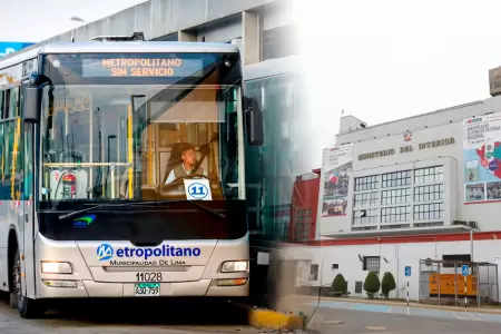 Mininter se suma a lo comunicado por la ATU y descarta amenazas.