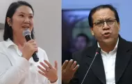 Keiko Fujimori toma "con prudencia" reciente encuesta que le da ligera ventaja sobre Roberto S�nchez: "Todav�a estamos en un empate"