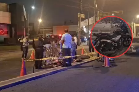 Repartidor de delivery muere atropellado por combi pirata