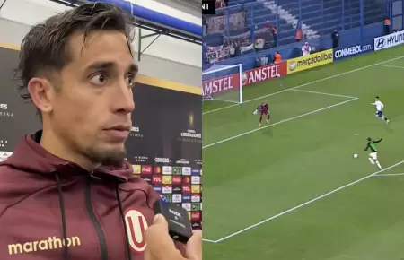 Mart�n P�rez Guedes se pronunci� sobre el gol fallado ante Nacional.