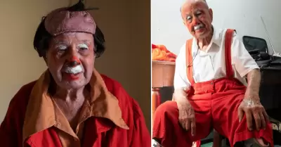 M�tico payasito 'Pitito', el m�s antiguo del Per�, falleci� a los 102 a�os