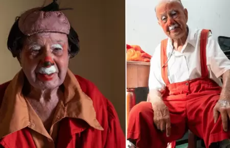 M�tico payasito 'Pitito', el m�s antiguo del Per�, falleci� a los 102 a�os