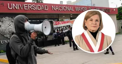 Dirigentes de San Marcos exigen vacancia de Jeri Ram�n: "Est� haciendo manobras