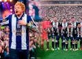 Reconocido JUGADOR de Alianza Lima se encuentra con Ed Sheeran y le regala su camiseta