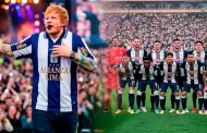 Reconocido JUGADOR de Alianza Lima se encuentra con Ed Sheeran y le regala su camiseta
