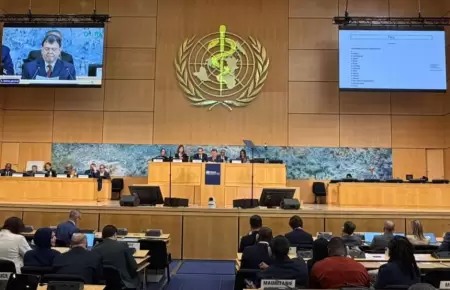 Per� reafirma compromiso con la salud en Asamblea Mundial