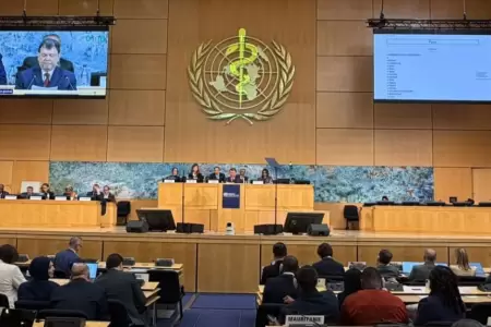 Per� reafirma compromiso con la salud en Asamblea Mundial