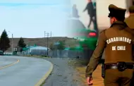 Ciudadano peruano resulta abatido por Carabineros durante operativo en frontera chilena