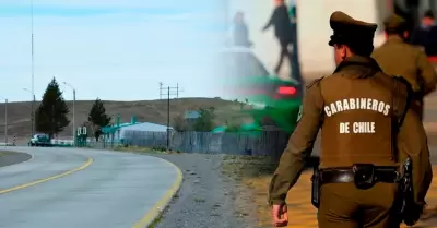 Carabineros ejecutaron el disparo.
