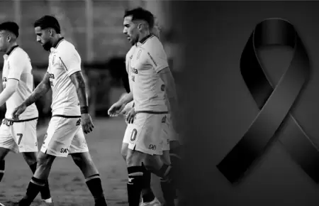 El club lament� la triste p�rdido.