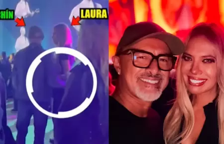 Carlos Alc�ntara se luce de la mano con Laura Huarcayo en concierto