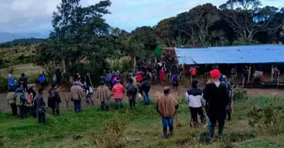 Comunidades ind�genas disputan territorio ancestral.