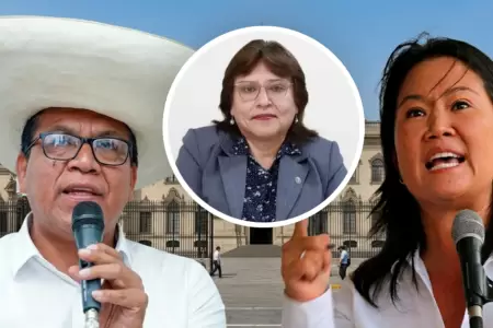 Delia Espinoza invita a Keiko Fujimori y a Roberto S�nchez a debate en CAL.