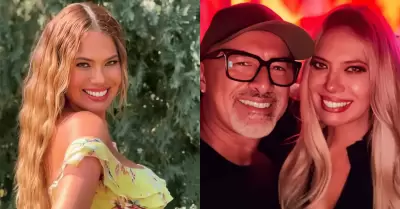 Laura Huarcayo 'chotea' a Carlos Alc�ntara tras ser ampayados juntos