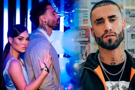 Jota Benz niega infidelidad a Angie Arizaga.
