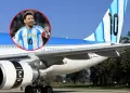 Selecci�n Argentina viajar� al Mundial 2026 en avi�n inspirado en Messi con 'la 10'