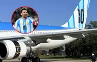 Selección Argentina viajará al Mundial 2026 en avión inspirado en Messi con 'la 10'