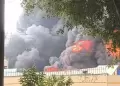 Incendio en Ate: Senamhi alerta que contaminaci�n del aire se desplazar� hacia otros distritos