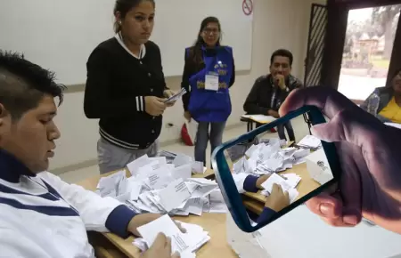 Personeros tendr�n adem�s facilidades para el ingreso a las mesas de sufragio.
