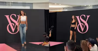 Natalie V�rtiz y Luciana Fuster participan en el casting de Victoria's Secret