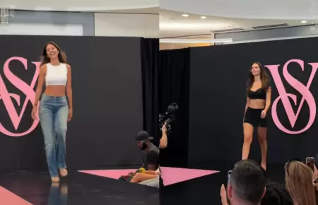 Natalie V�rtiz y Luciana Fuster participan en el casting de Victoria's Secret