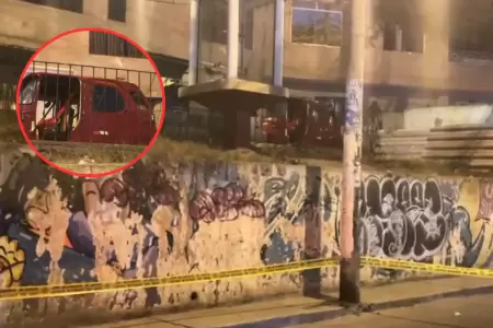 Mototaxista es atacado a balazos cerca a su casa