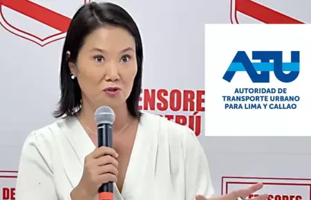 Keiko Fujimori anuncia reforma de ATU y eliminaci�n de ley de puntos.