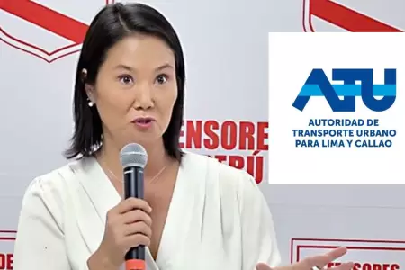 Keiko Fujimori anuncia reforma de ATU y eliminaci�n de ley de puntos.