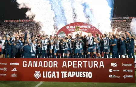 Alianza Lima se consagr� campe�n del Torneo Apertura 2026
