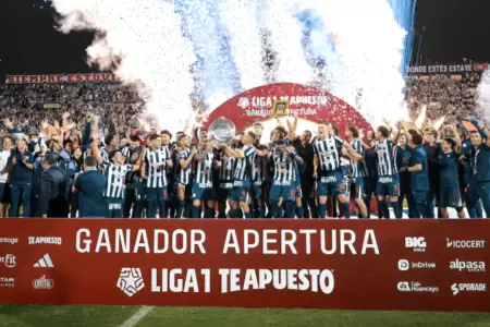 Alianza Lima se consagr� campe�n del Torneo Apertura 2026